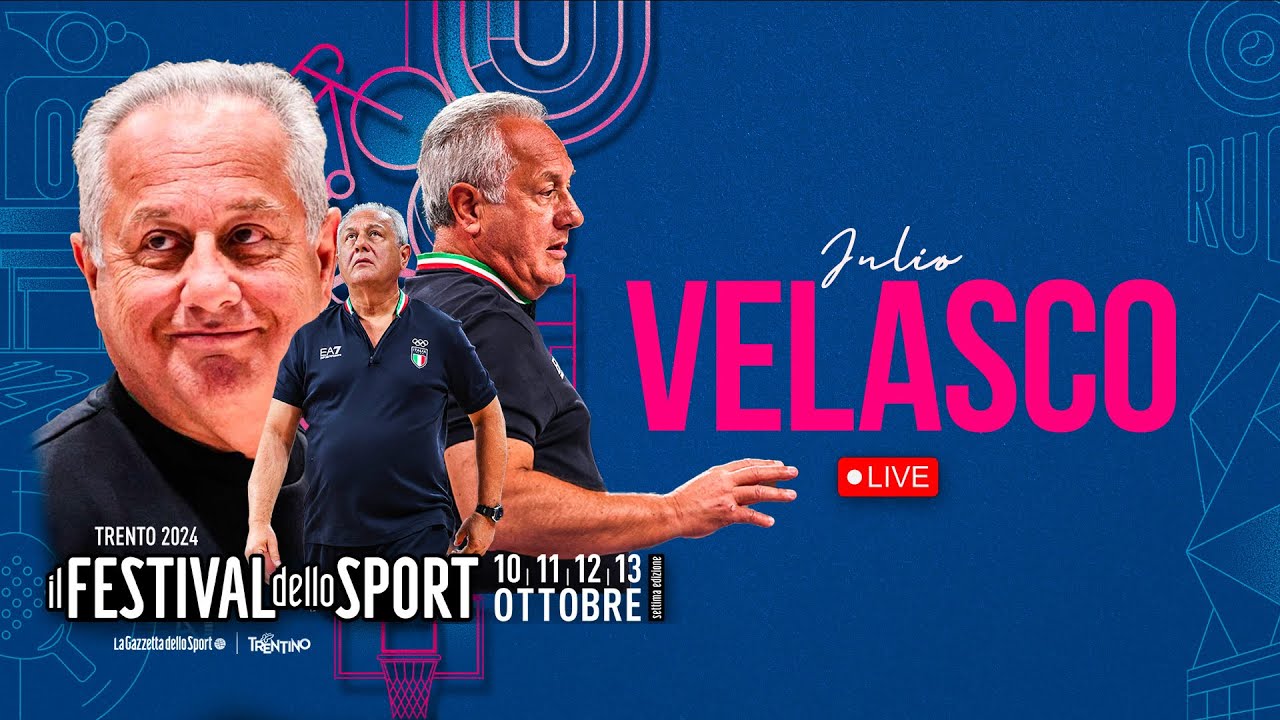 JULIO VELASCO: il mio gioco, il mio mondo | Live dal Festival dello Sport
