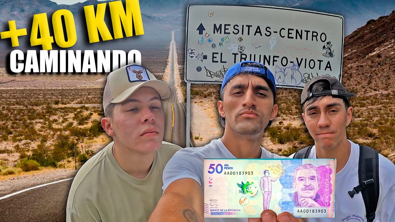 Viajando con $50.000 sin rumbo fijo | CAMINANDO ¿hasta donde podremos llegar?