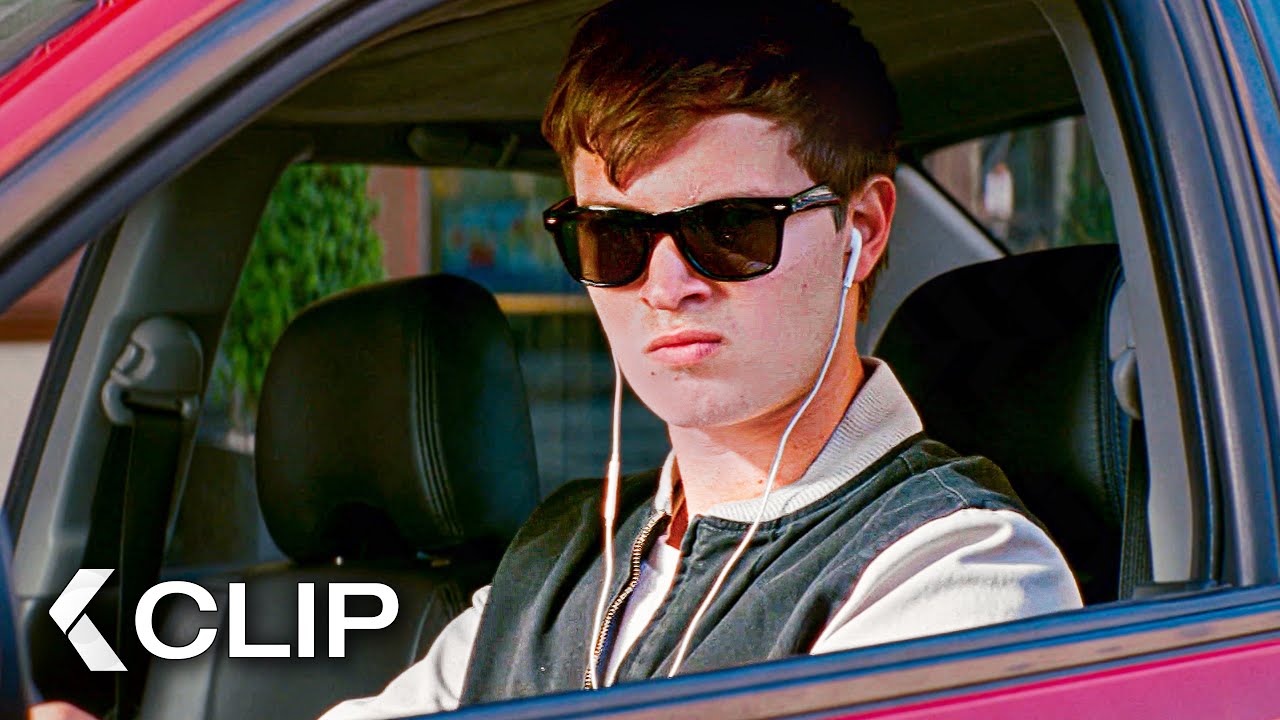 Legendäre Eröffnungsszene: Die Flucht nach dem Banküberfall - BABY DRIVER Film Clip