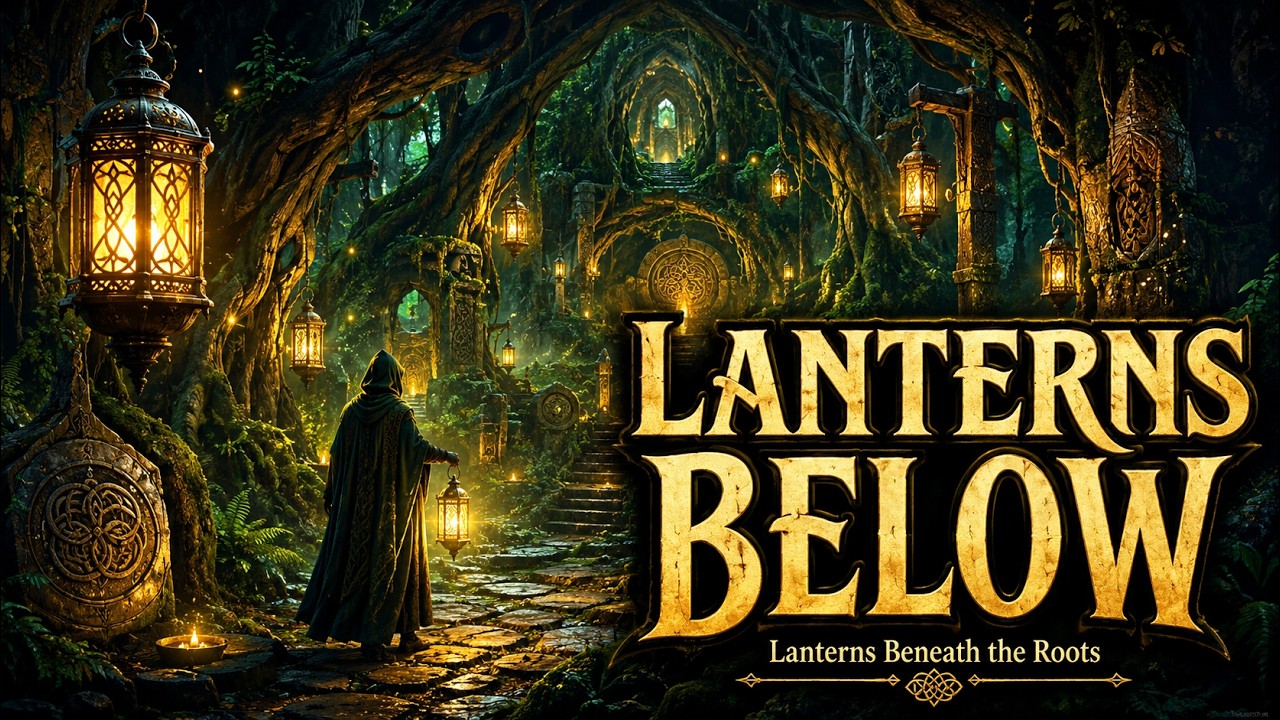 🎵 Celtic Music l Lanterns in the Root deep Halls  - Ethereal Mystical - Aethelian Caelis