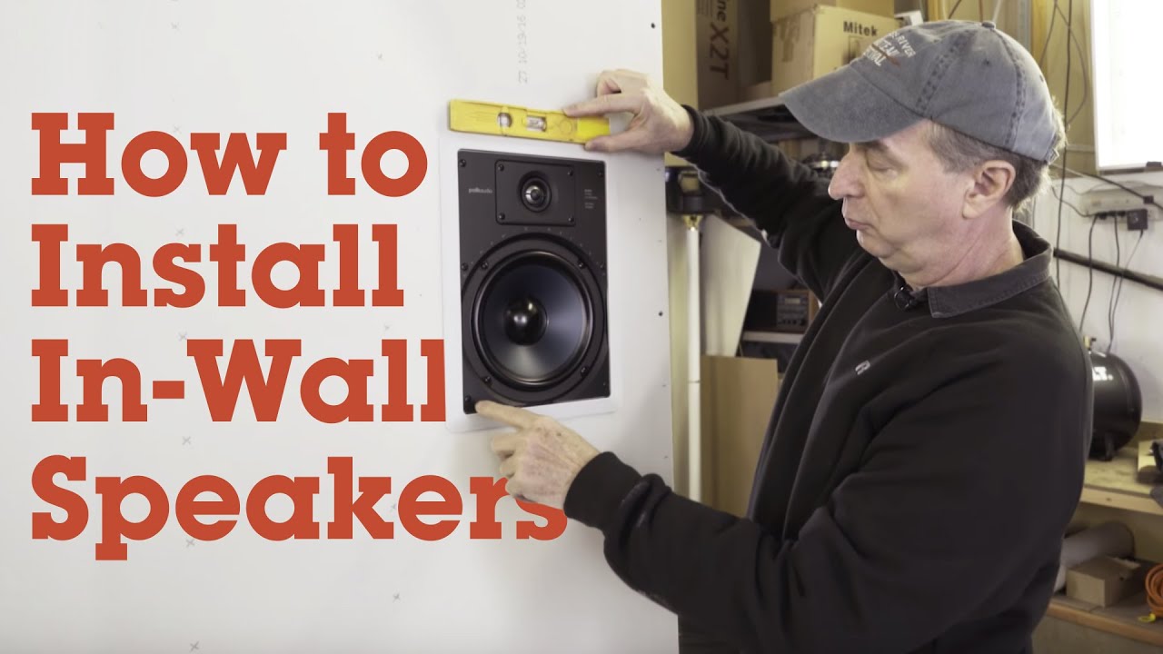 Installing in-wall speakers | Crutchfield video