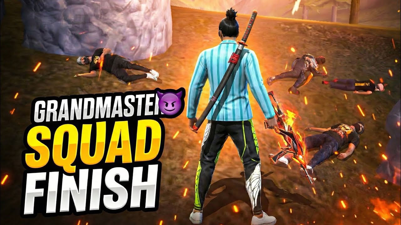 iPhone 15 📱 1v4 CS CLUTCH 😈 | GRANDMASTER SQUAD FINISH 🔥 MP40 | Free Fire