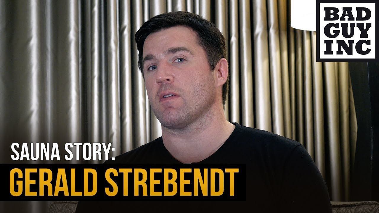 (Sauna story clip) Gerald Strebendt and a loaded gun...