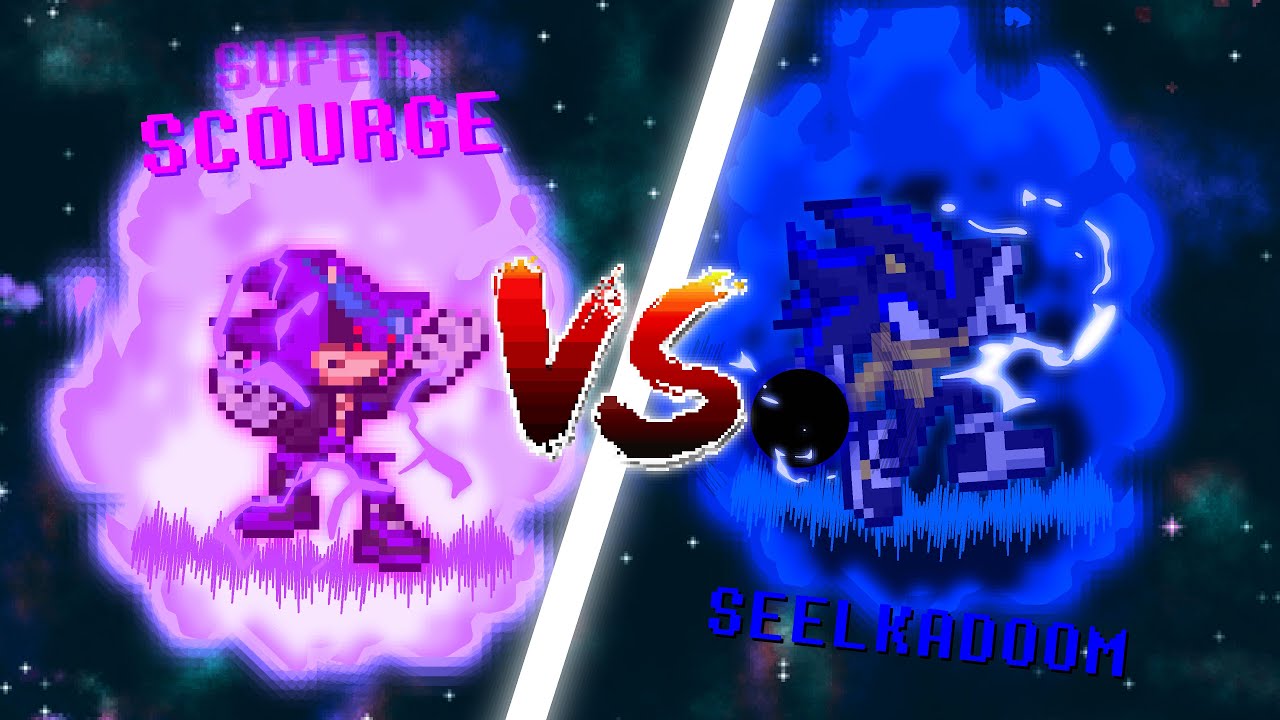 Seelkadoom vs Super Scourge | Sprite Animation | feat. @yazananimations156