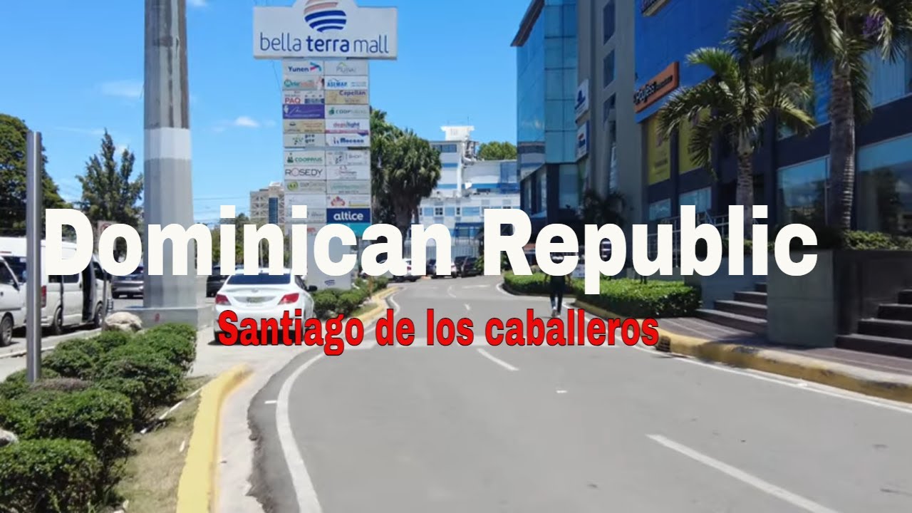 Walking Tour Santiago Dominican Republic / Av Juan Pablo Duarte