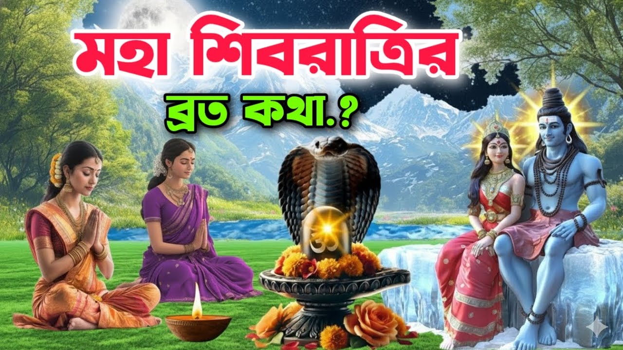 🚩শুধু একবার শুনলেই পাবেন মহা শিবরাত্রির ব্রতের পূর্ণ ফল! শাস্ত্রের গোপন কথা