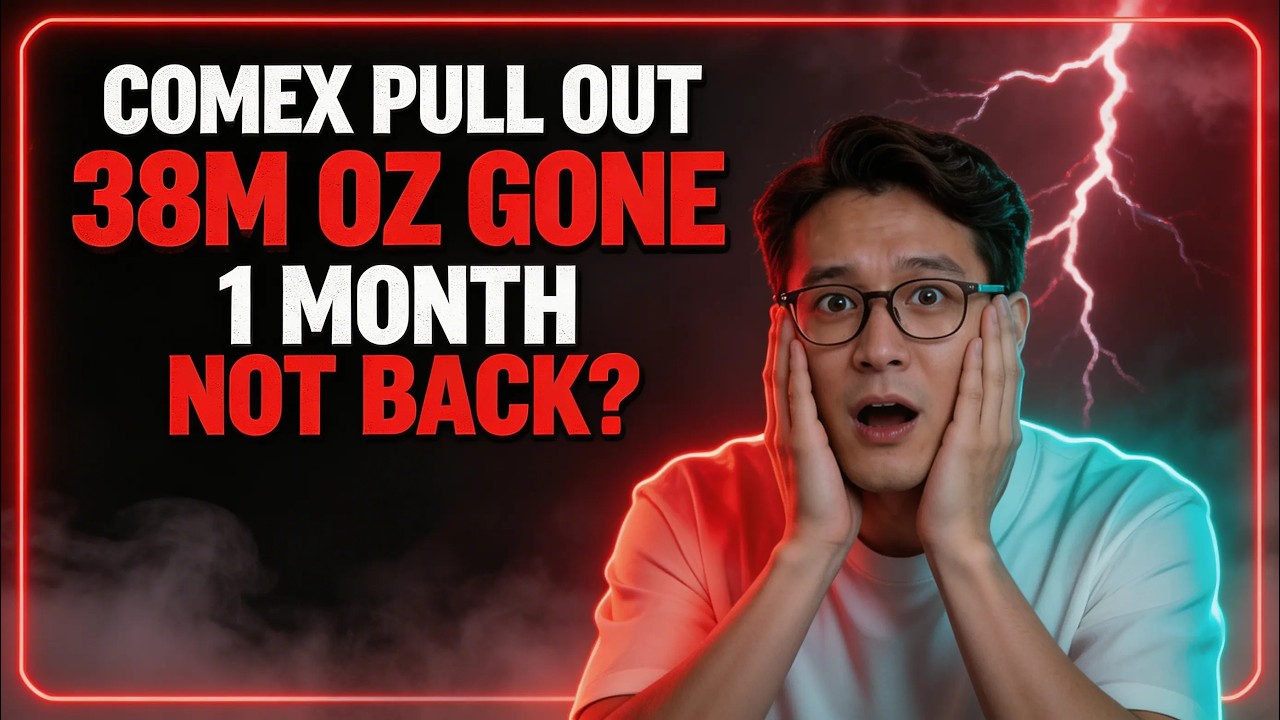 Silver Is Pulling Out of COMEX | 38M Oz Gone in One Month (Not Coming Back)