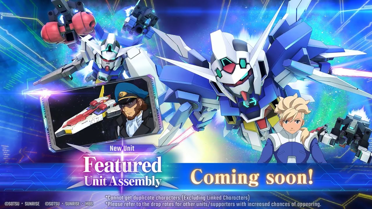 SD Gundam G Generation Eternal UR Gundam AGE-2 Normal (EX) & UR Gundam AGE-1 Normal (EX) Trailer