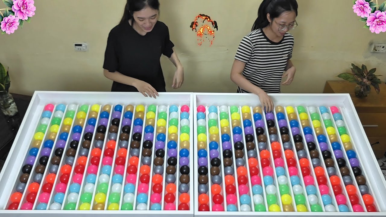 👯&zwj;♂️ Color Ball Sorting Game | Relaxing Puzzle Challenge with a Friend 🎨