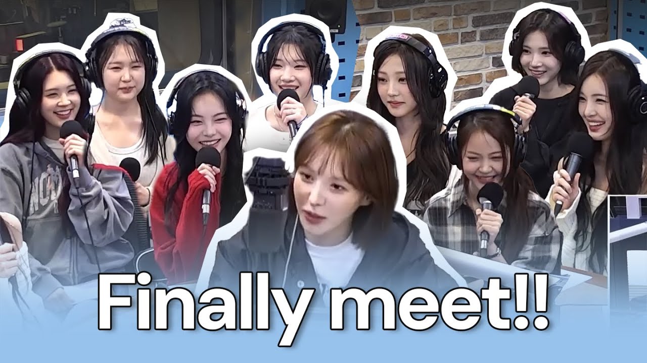 Hearts2Hearts finally meet Wendy sbn!!
