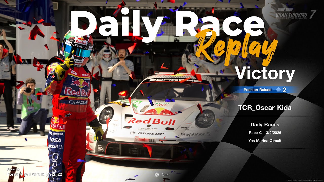 GT7 | Daily Races Replay | YAS MARINA