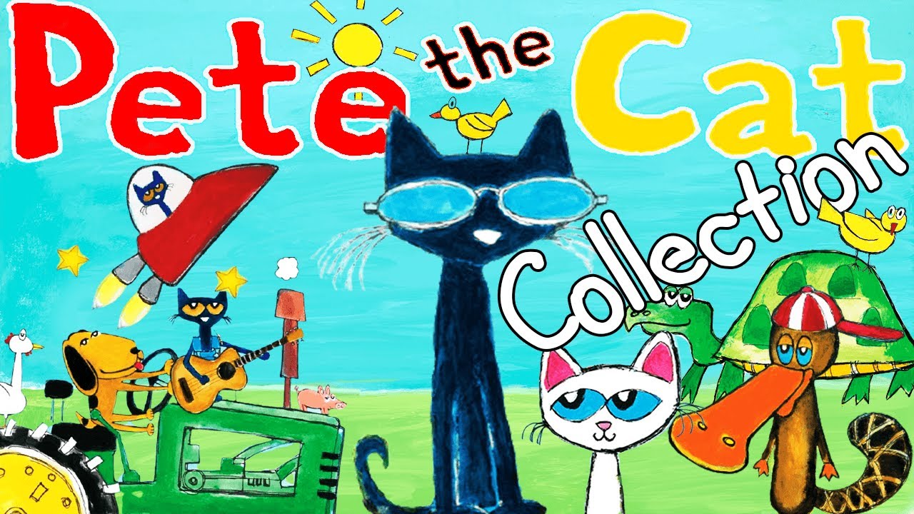 Pete the Cat 15 Mins Short Collection | Sing along Animated Video