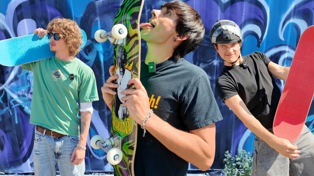 We Became Skateboarders For A Day&hellip;