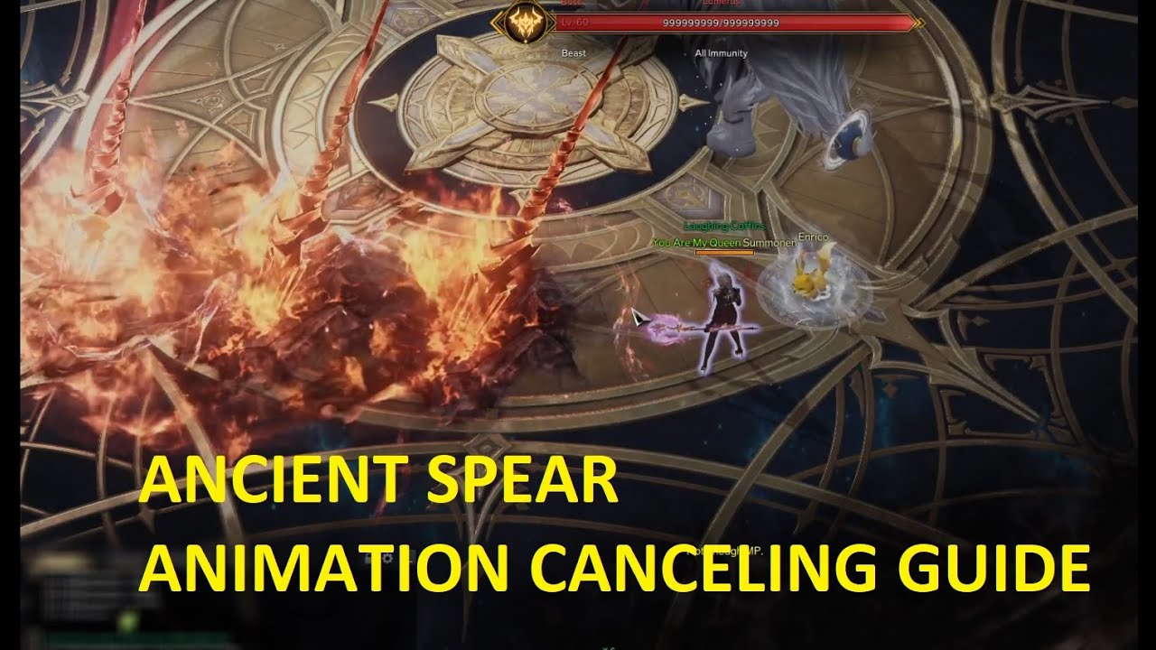 Master Summoner Ancient Spear Animation Cancel Guide - Lost Ark