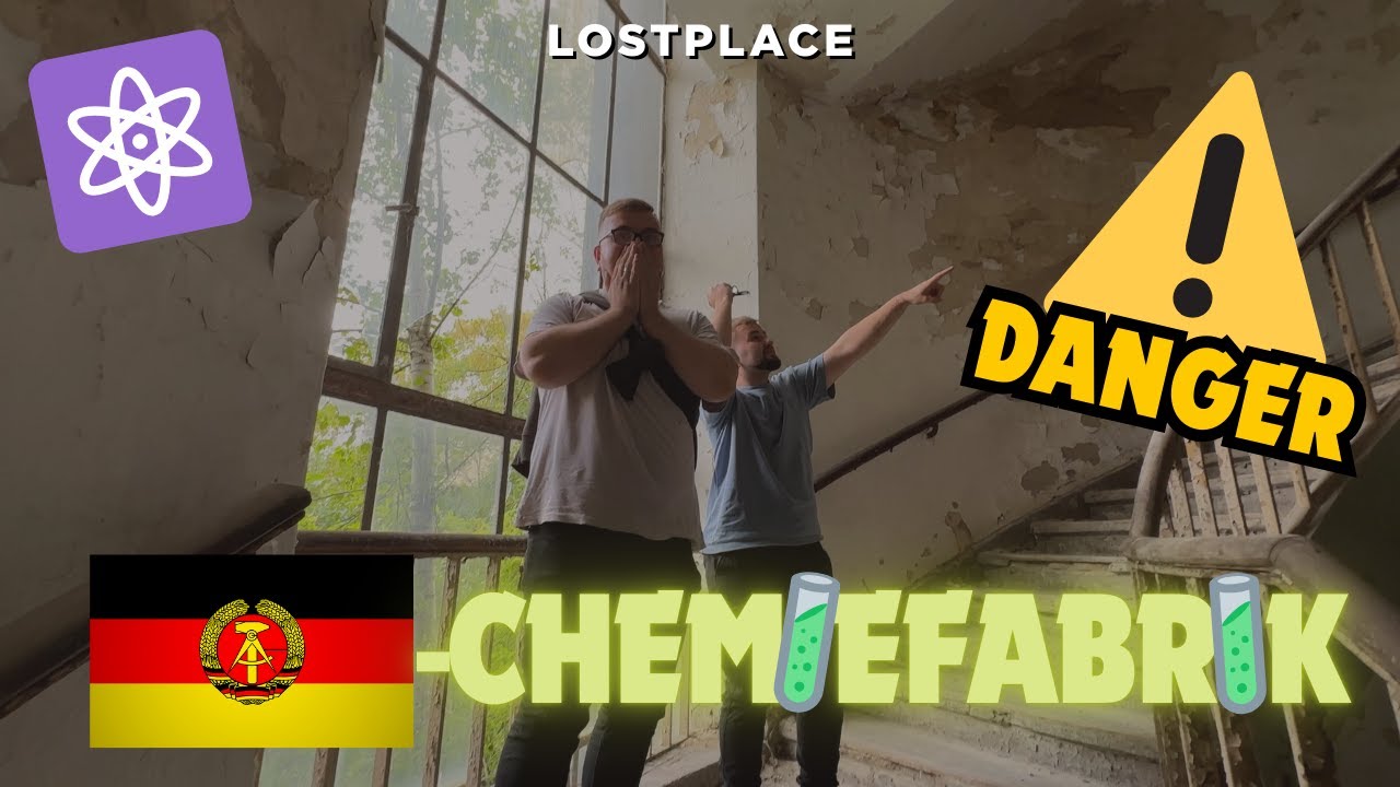 LOSTPLACE: Was geschah in dieser DDR-CHEMIEFABRIK?! 😱🧪⚠️ @einfach-urbex