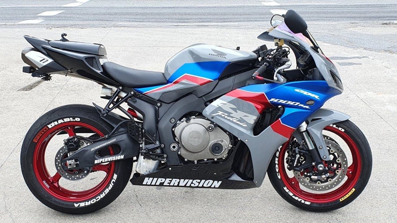 Rodolfinho da Z- Testando Honda CBR 1000 RR FIREBLADE 2006.