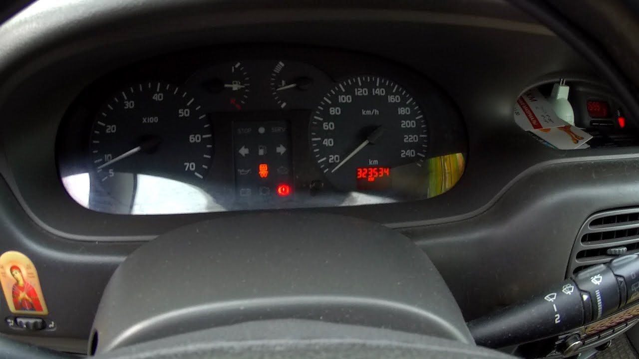 RENAULT SCENIC 1.9 DCI Загорается спираль и ошибка двигателя, отсутствие давления турбины. #68