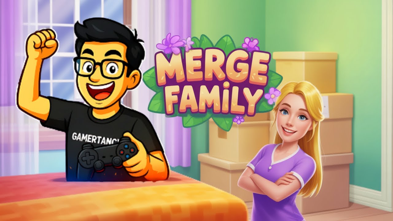 Merge Family Game | Desi Mummy Ne Kiya Merge Ka Kamaal 🧺🧩