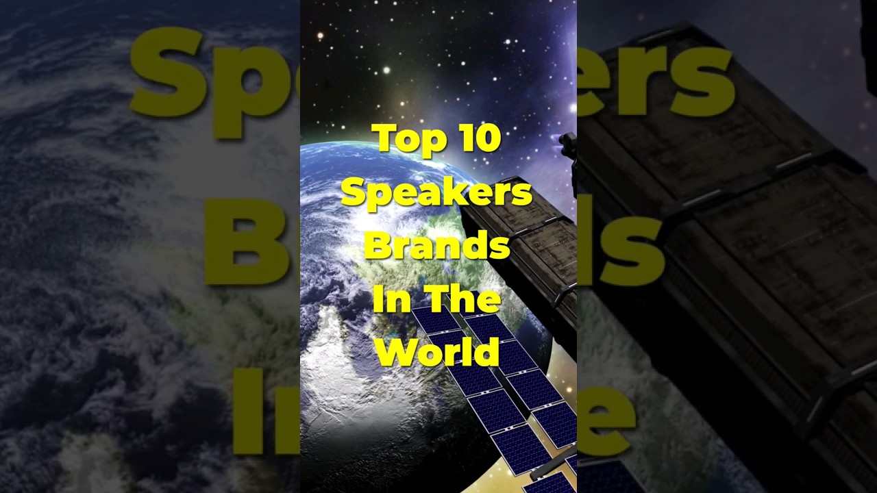 Top 10 Speakers Brands In The World #shorts