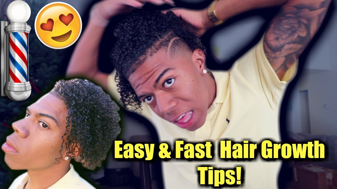 HOW TO GROW LONG CURLY HAIR!😍 *MIXED BLACK HAIR*