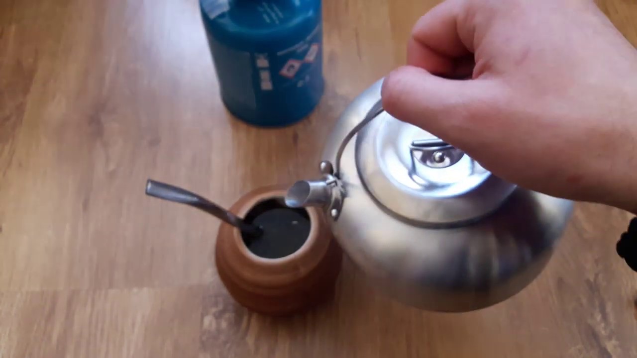 ⚫ QUECHUA Czajnik MH500,  Camping kettle 1L