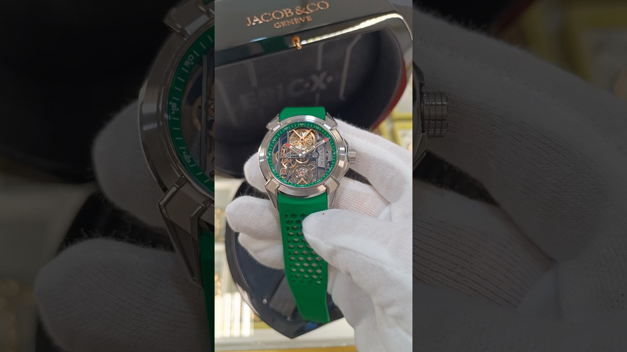 Egy különleges luxusóra van Budapesten: Jacob&Co Epic-X Titan 
