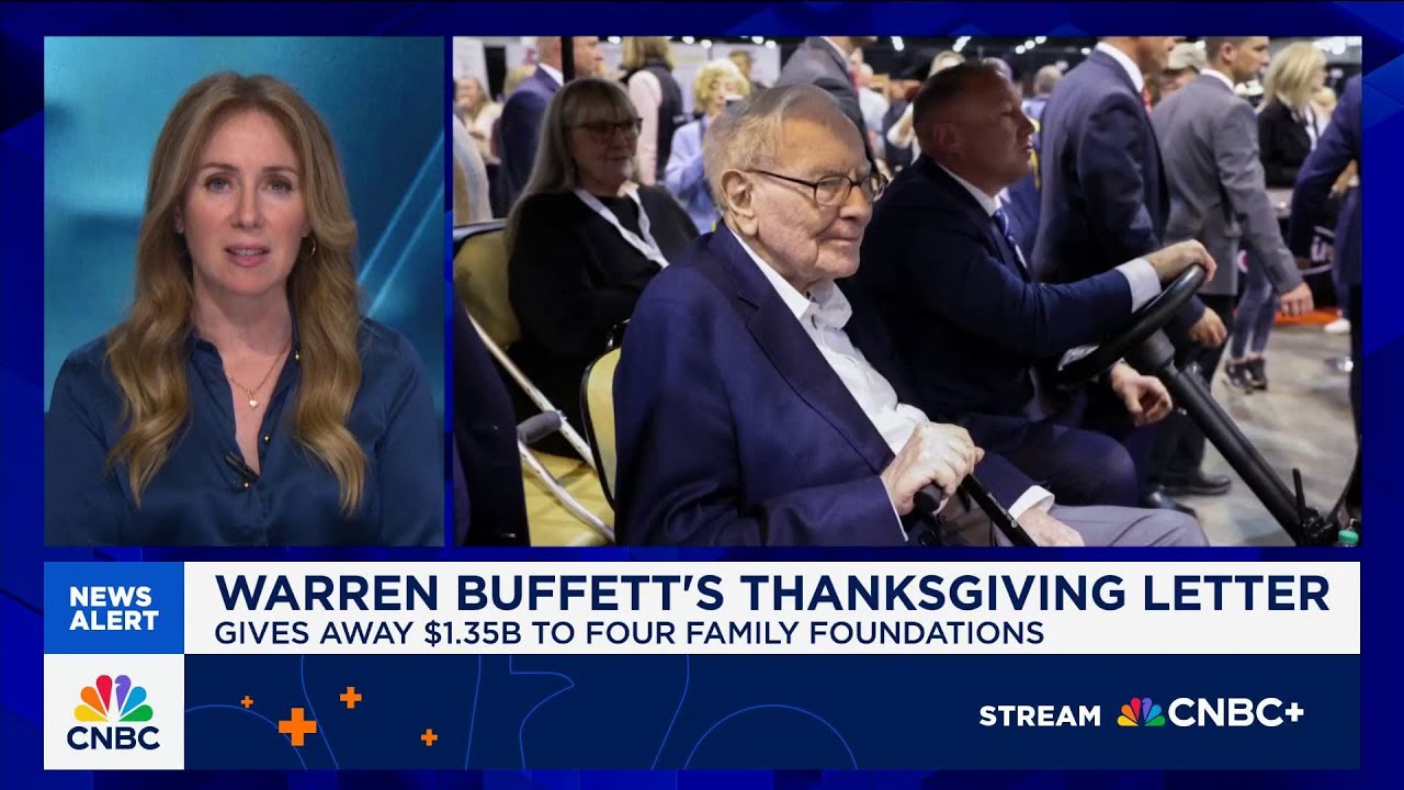 Warren Buffett to increase pace of giving away fortune to his children’s foundations