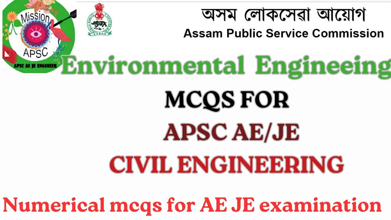 𝐄𝐧𝐯𝐢𝐫𝐨𝐧𝐦𝐞𝐧𝐭𝐚𝐥 𝐄𝐧𝐠𝐢𝐧𝐞𝐞𝐫𝐢𝐧𝐠 𝐍𝐮𝐦𝐞𝐫𝐢𝐜𝐚𝐥 𝐌𝐂𝐐𝐬 𝐅𝐨𝐫 𝐀𝐏𝐒𝐂 𝐀𝐄 𝐉𝐄 𝐂𝐈𝐕𝐈𝐋 𝐄𝐧𝐠𝐢𝐧𝐞𝐞𝐫𝐢𝐧𝐠 𝐄𝐱𝐚𝐦#𝐦𝐢𝐬𝐬𝐢𝐨𝐧𝐚𝐩𝐬𝐜𝐚𝐞𝐣𝐞#𝐚𝐩𝐬𝐜