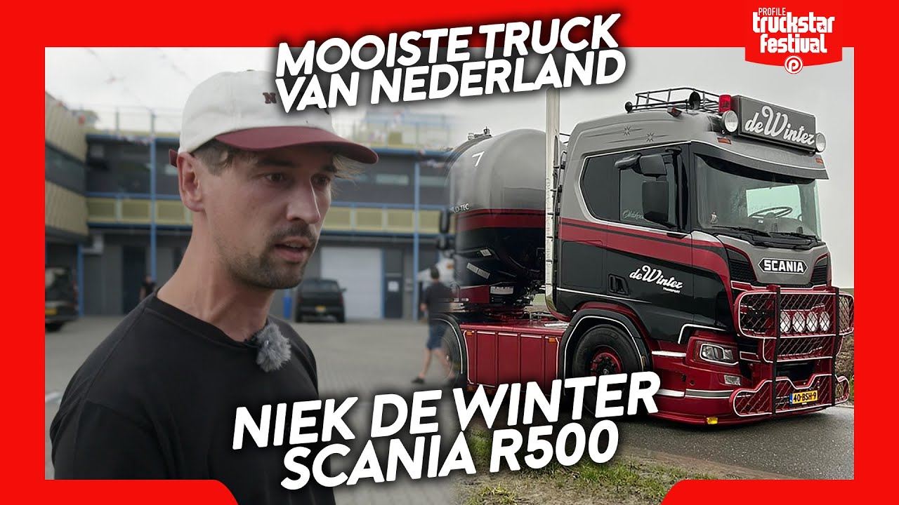 Scania R500 De Winter | Mooiste Truck van Nederland 2023