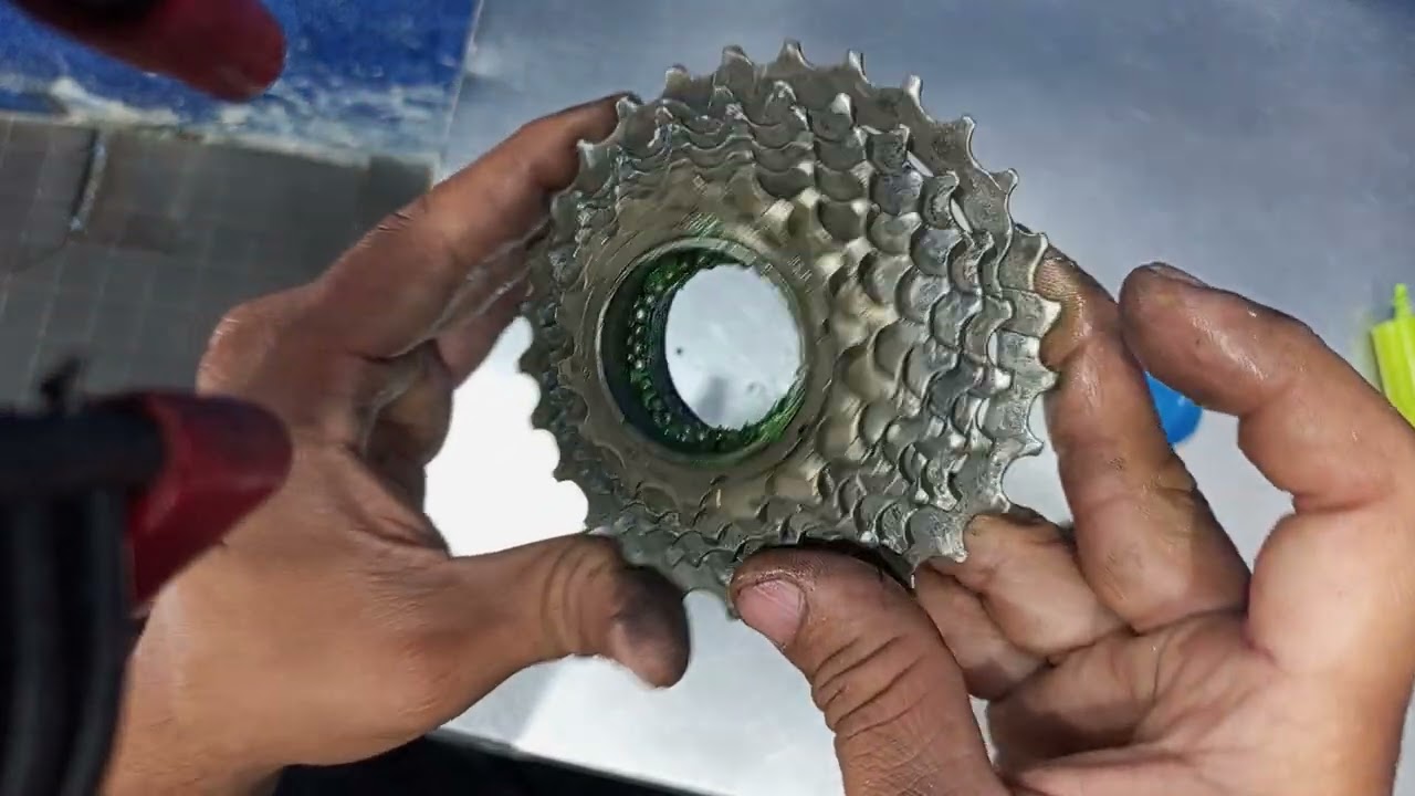 Salvando catraca (montagem e lubrificação)