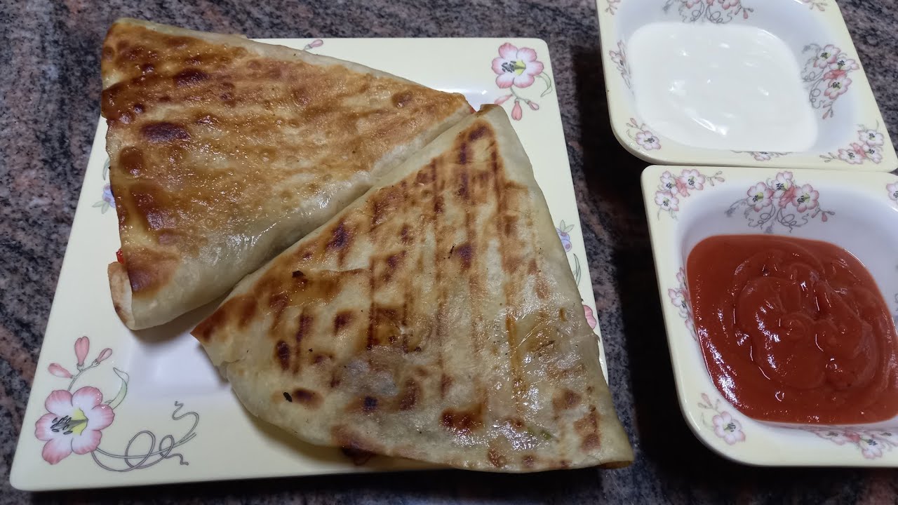 طريقة عمل كريب فاهيتا الفراخ بالرقاق الطري 👌