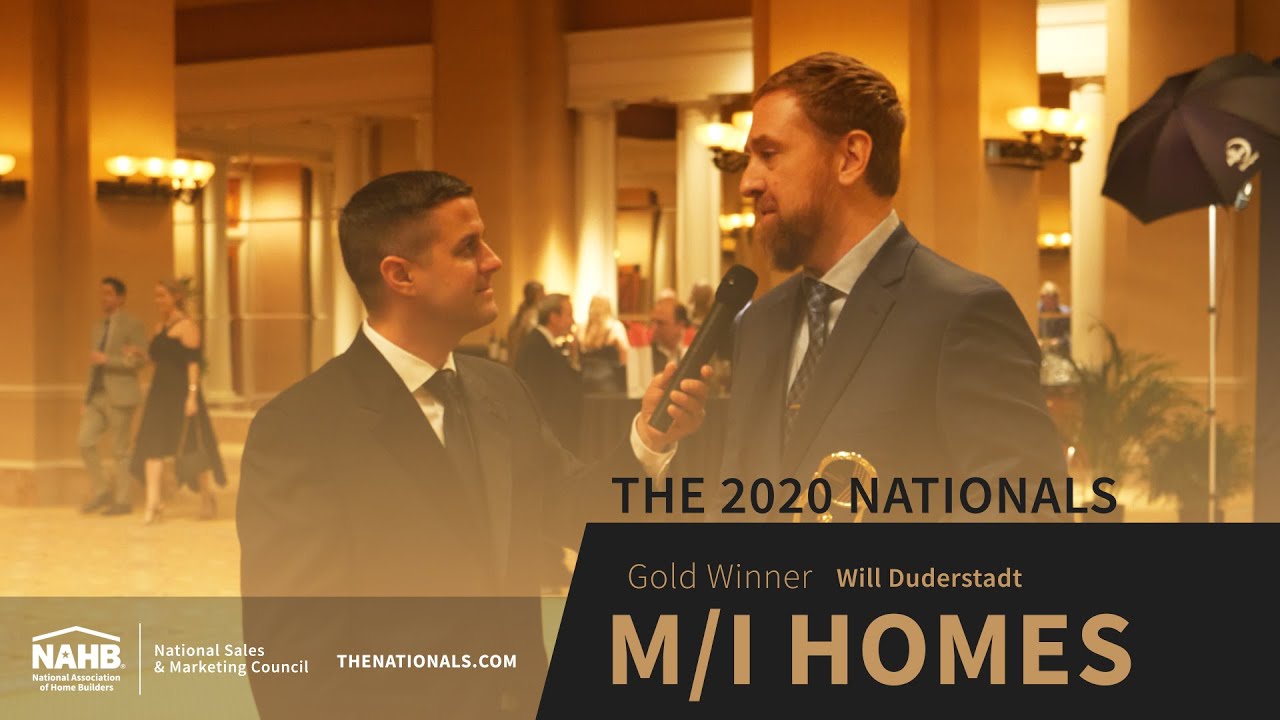 The 2020 Nationals - Will Duderstadt - VP of Marketing M/I Homes - NSMC One To Watch Gold Winner