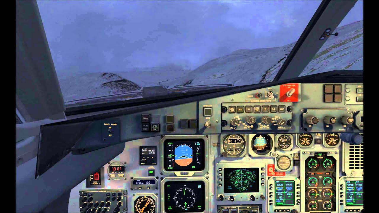 Isafjordur (BIIS) RNAV(GNSS) D rwy 08 approach&landing