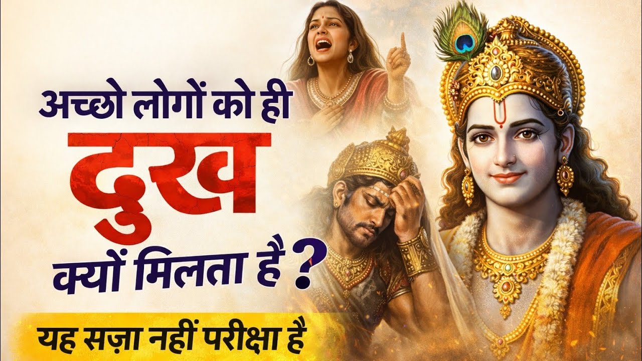 ईश्वर को याद करने वालों के जीवन में ही दुख क्यों आता है? | कड़वा सत्य | Karma