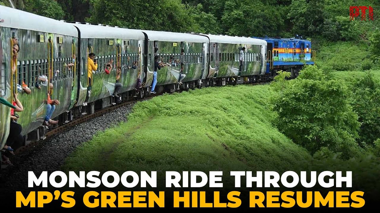 Indore’s Patalpani–Kalakund heritage train resumes for monsoon, offers scenic journey