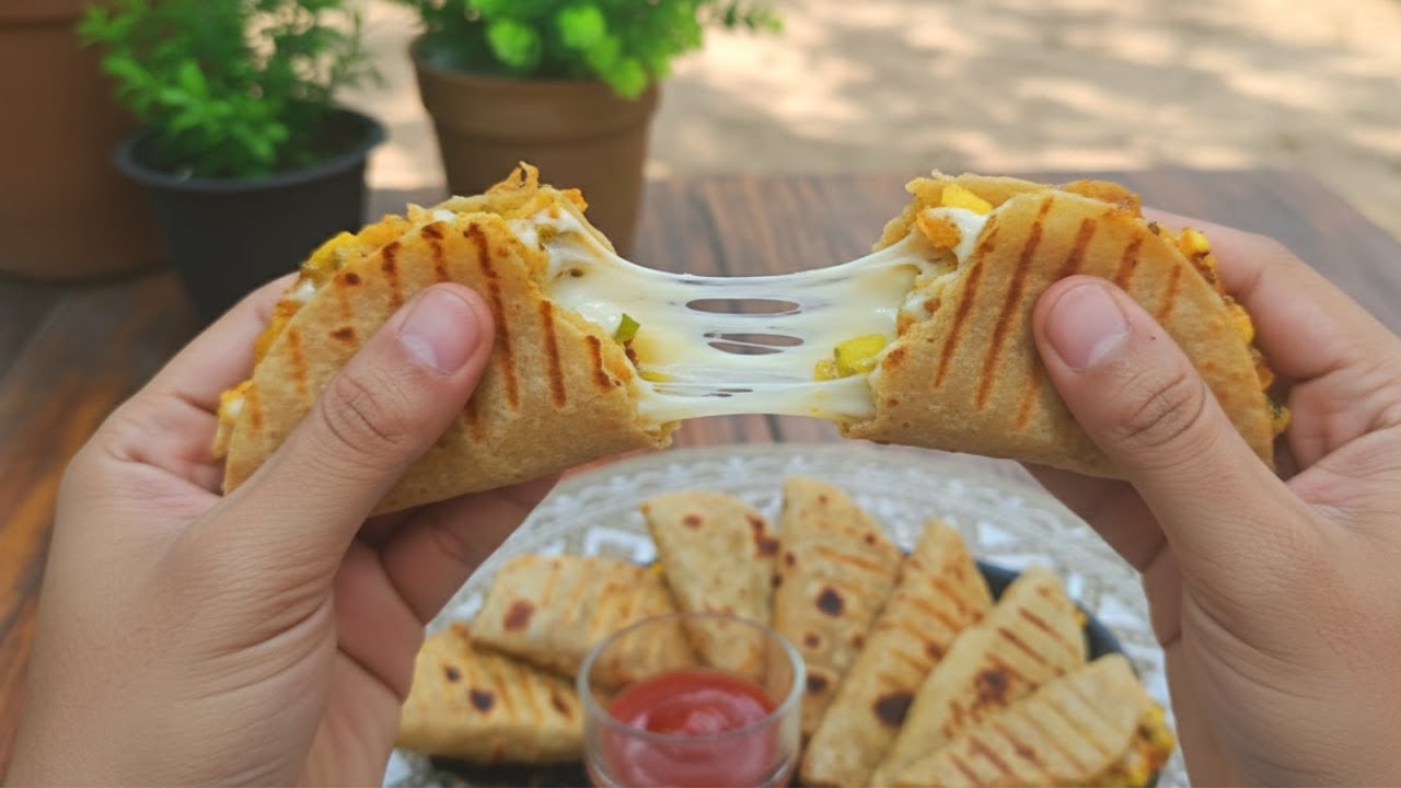 Veg Tacos at Home | Easy & Crispy Recipe