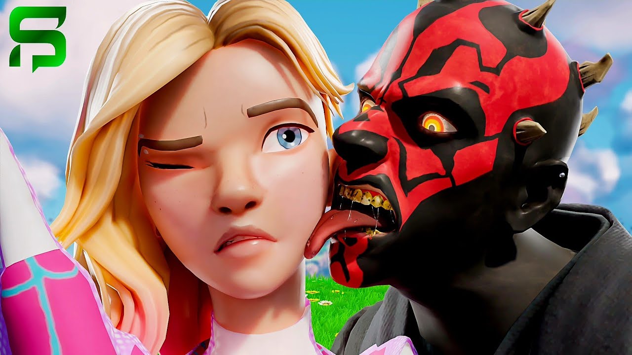 DARTH MAUL has a TASTE for SPIDER-GWEN.. Fortnite