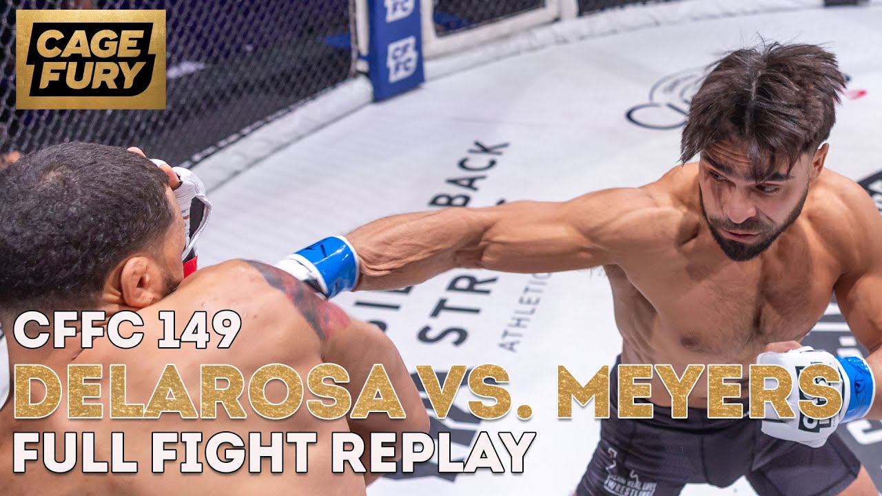 Alius Delarosa vs. Justin Meyers | Full Fight Replay | CFFC 149