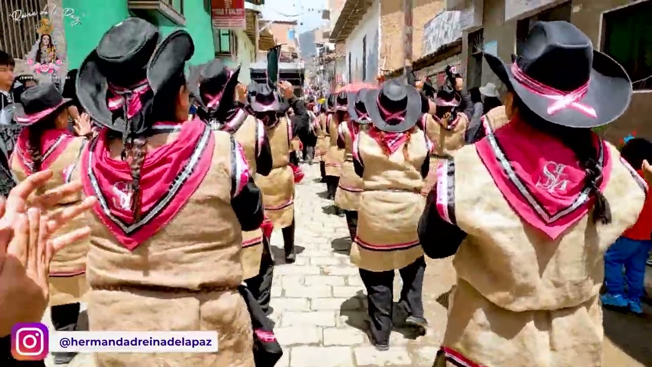 #otuzco 2023 Los Negritos de Reina de la Paz Camino al Altar de nuestra Mamita #virgendelapuerta
