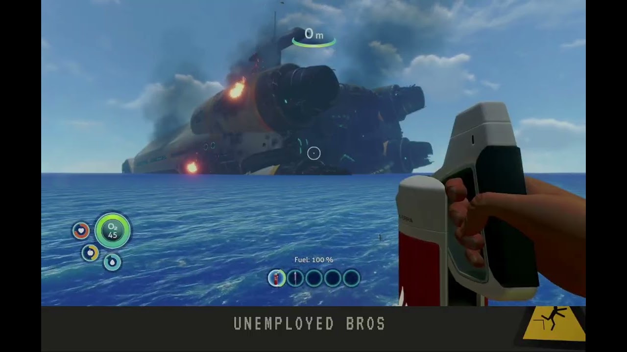 First time in Subnautica! w/ Spencer and Garrett