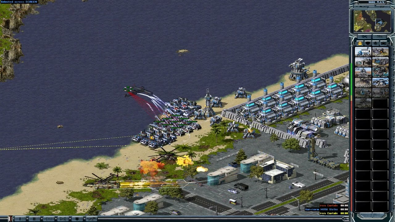 Red Alert 2: YR - Red Alert 20XX mod - Random Skirmish #3