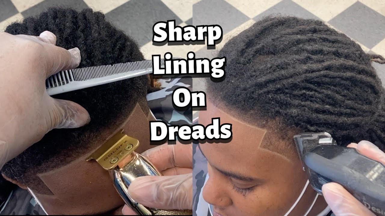 🚨💎Sharp lining on dreads💎🚨