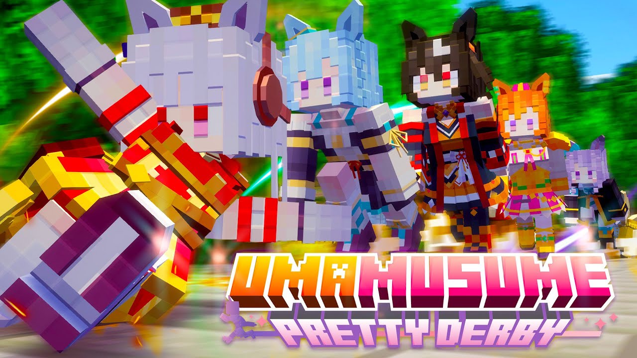 This 8-Player Umamusume Racing Might Be the Best Thing in Minecraft