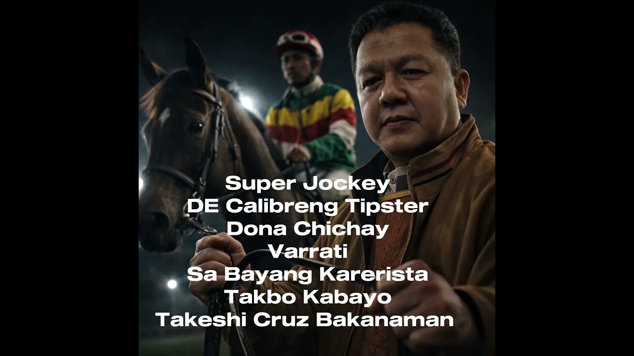Super Jockey de Calibreng tipster, Dona Chichay, Varrati, SA Bayang karerista, Takbo Kabayo. 