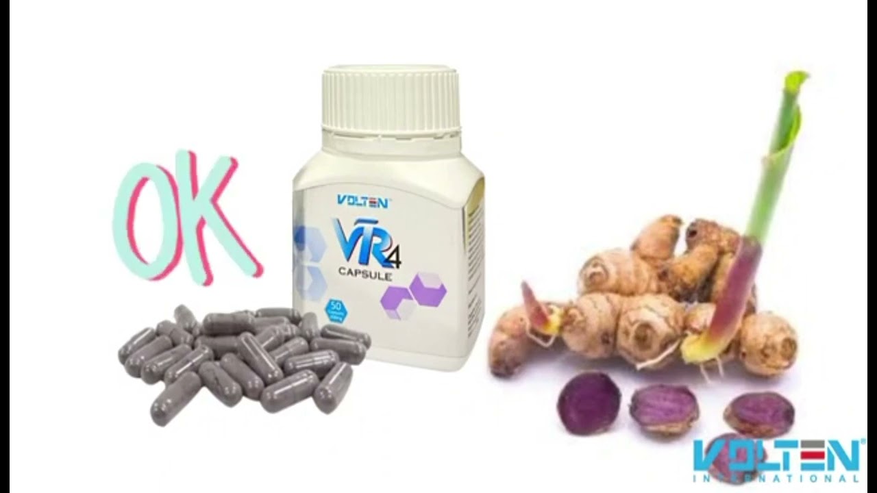 Volten VR4 Black Ginger Extract Natural #health Suppliment ALL PROBLEMS ONE CAPSULE 96400 07413