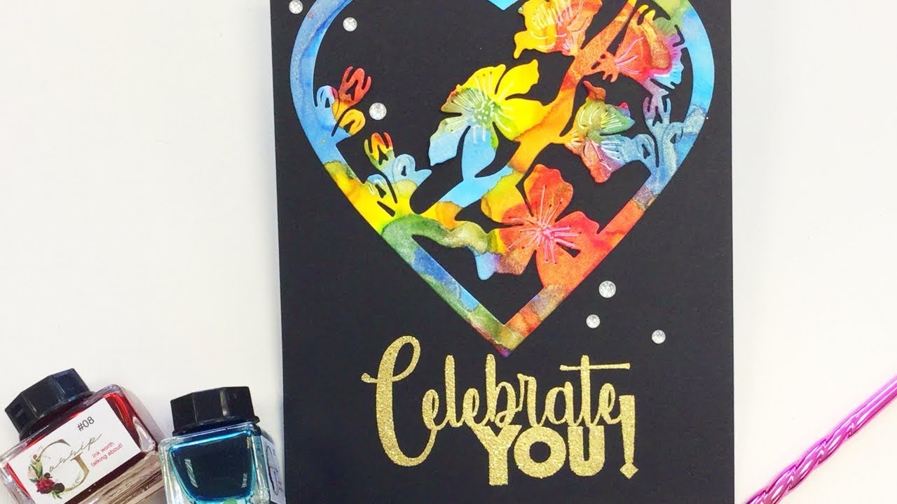 Watercolouring and Stamping Techniques with Toni Darroch