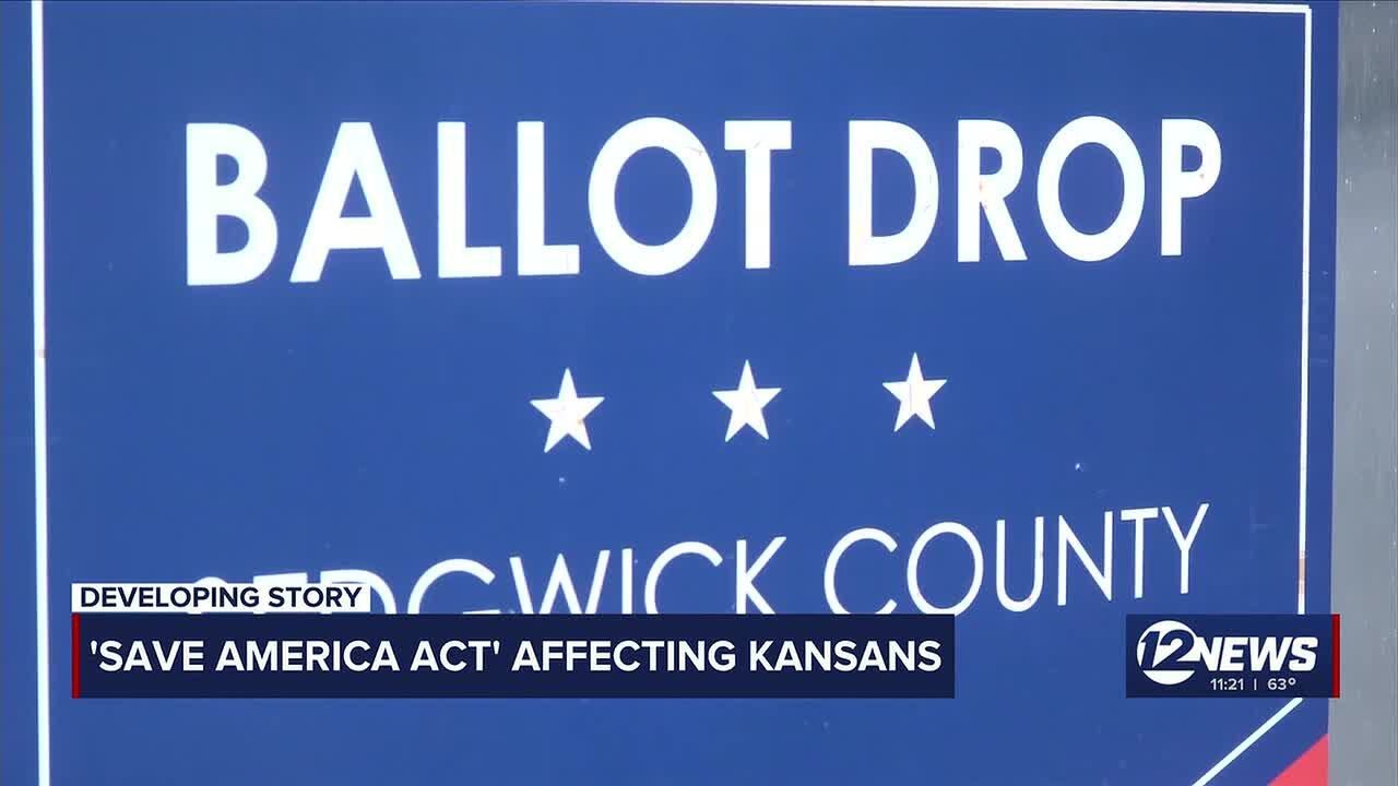 Kansans share concerns with the SAVE act, and are reminded of the state-wide SAFE act of 2011.  o