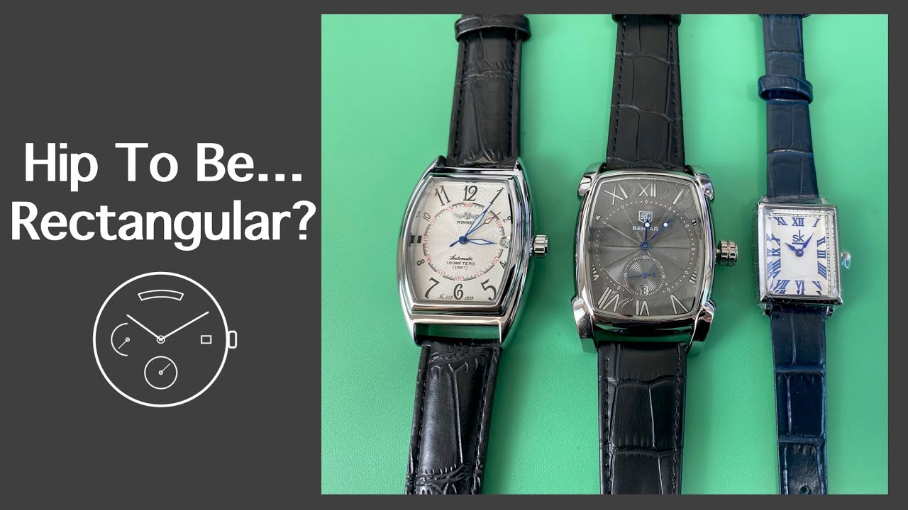 Low Cost Rectangle Watches