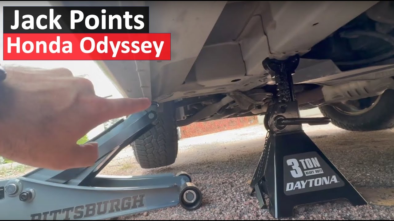 How To Find Jack Points On Honda Odyssey | The DIY Guide | Ep 282