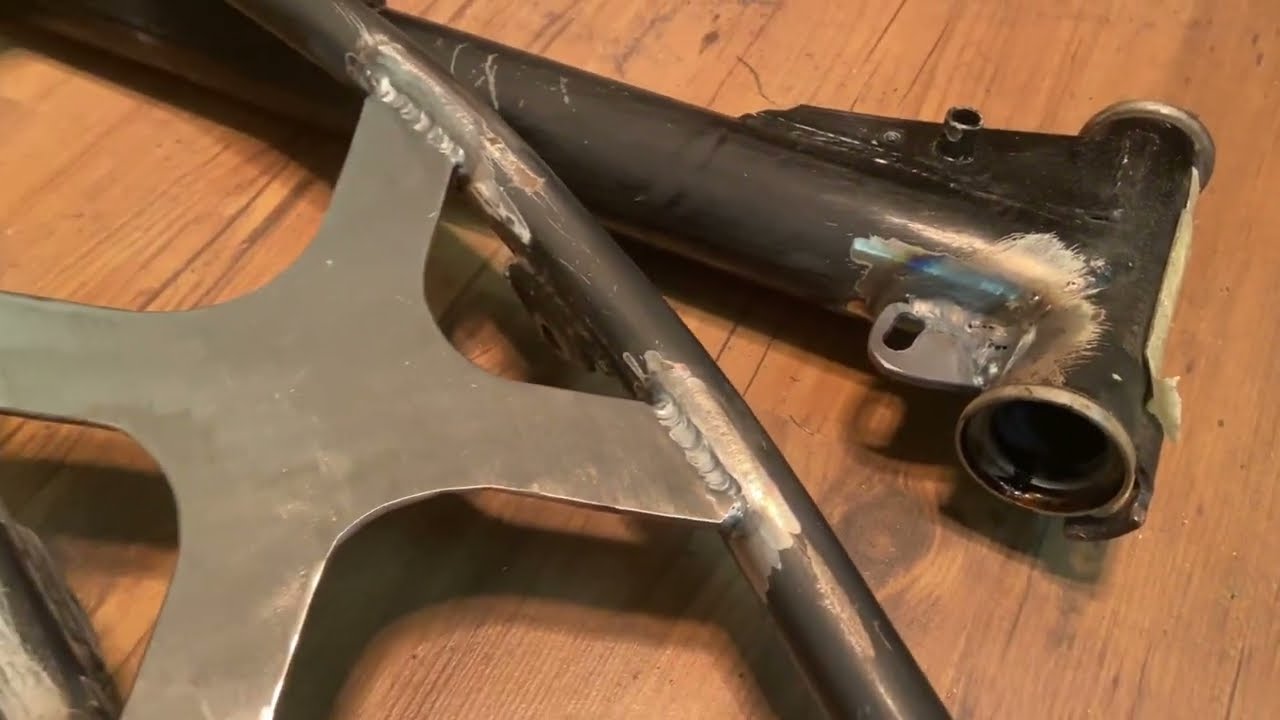 Simson Rahmen selber verstärken [Simson Tuning]